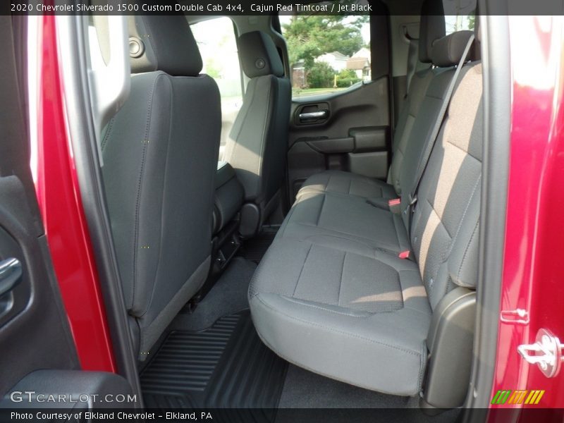 Cajun Red Tintcoat / Jet Black 2020 Chevrolet Silverado 1500 Custom Double Cab 4x4