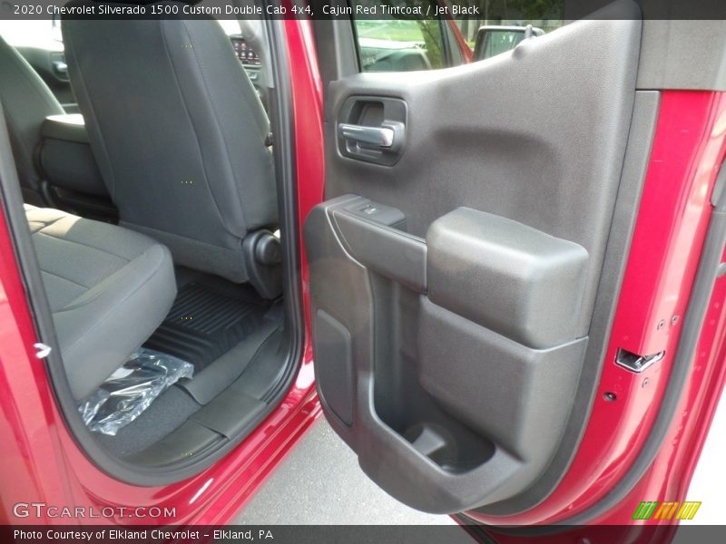 Cajun Red Tintcoat / Jet Black 2020 Chevrolet Silverado 1500 Custom Double Cab 4x4