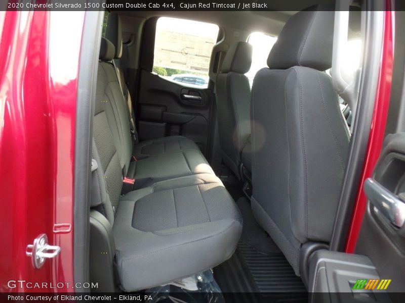 Cajun Red Tintcoat / Jet Black 2020 Chevrolet Silverado 1500 Custom Double Cab 4x4