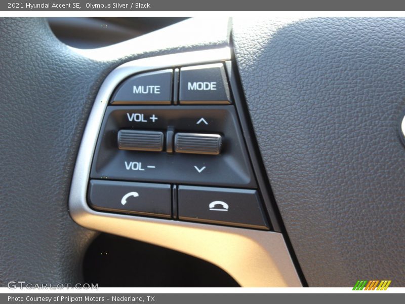  2021 Accent SE Steering Wheel