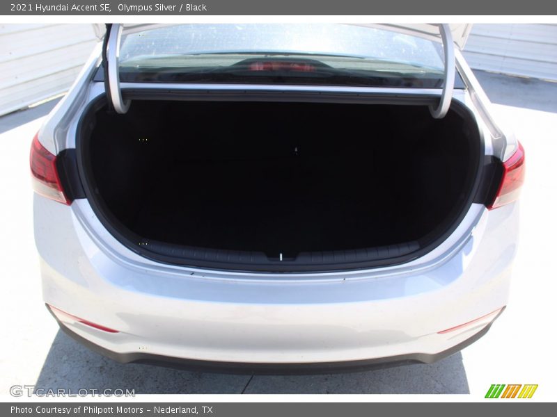  2021 Accent SE Trunk