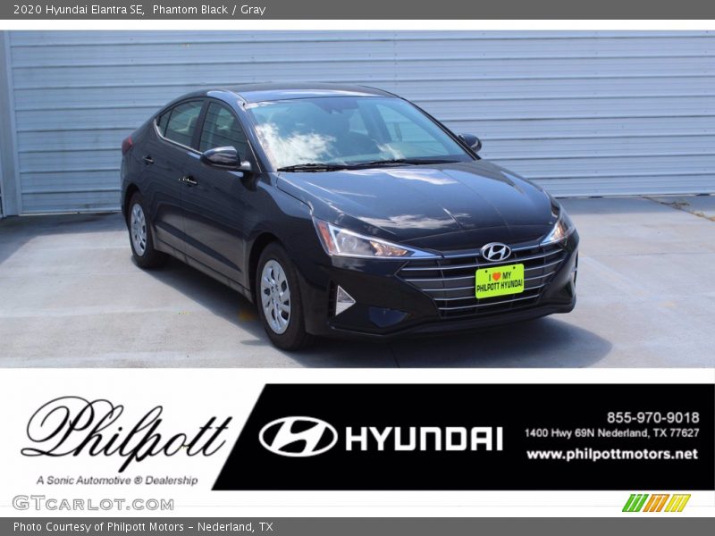 Phantom Black / Gray 2020 Hyundai Elantra SE