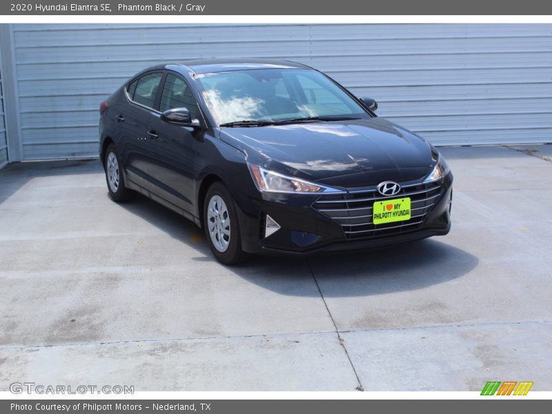 Phantom Black / Gray 2020 Hyundai Elantra SE