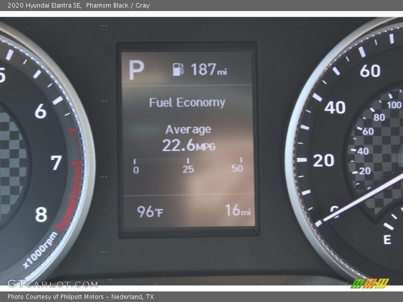 Phantom Black / Gray 2020 Hyundai Elantra SE