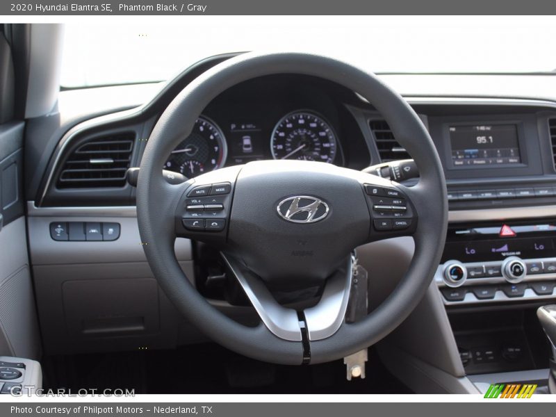 Phantom Black / Gray 2020 Hyundai Elantra SE