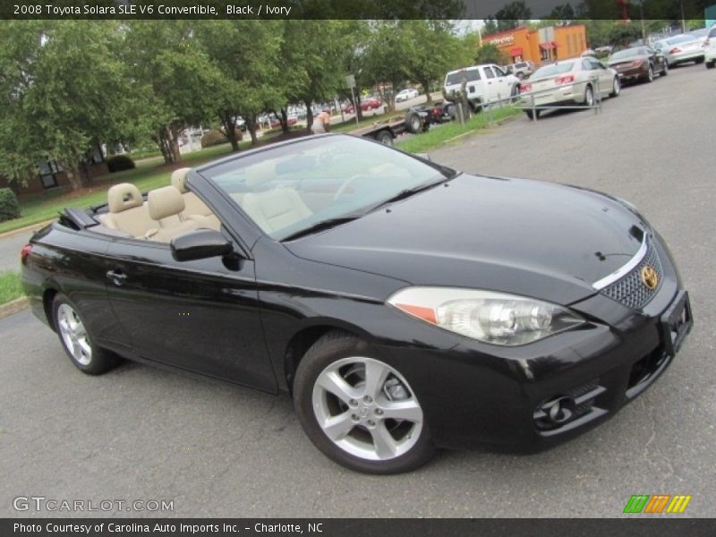 Front 3/4 View of 2008 Solara SLE V6 Convertible