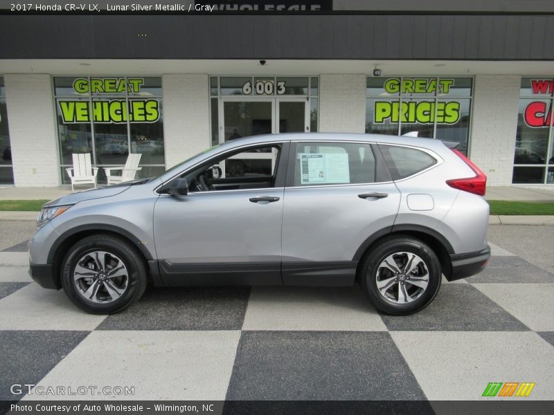 Lunar Silver Metallic / Gray 2017 Honda CR-V LX