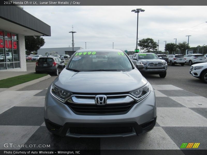 Lunar Silver Metallic / Gray 2017 Honda CR-V LX