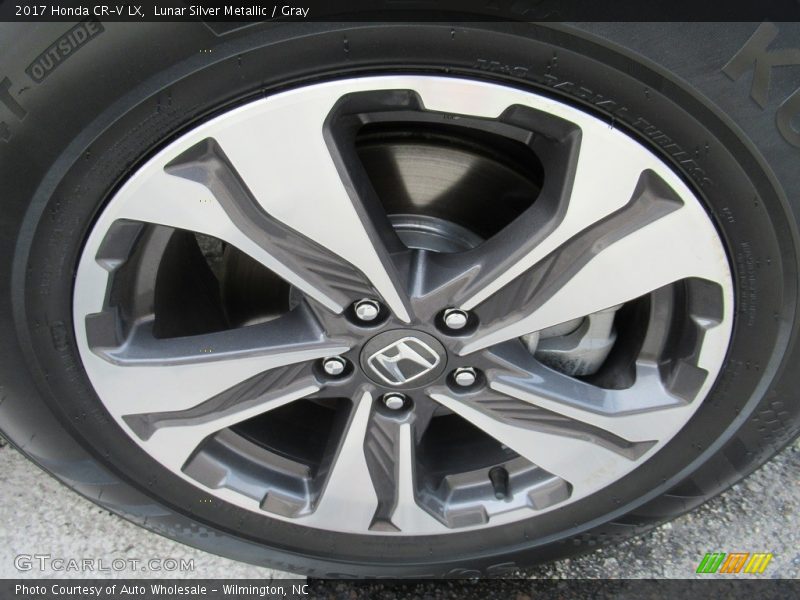 Lunar Silver Metallic / Gray 2017 Honda CR-V LX
