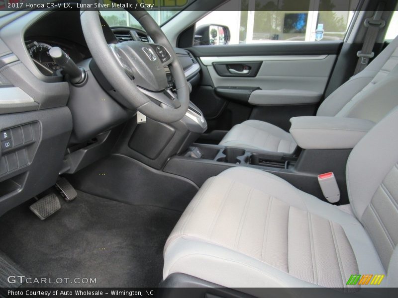 Lunar Silver Metallic / Gray 2017 Honda CR-V LX
