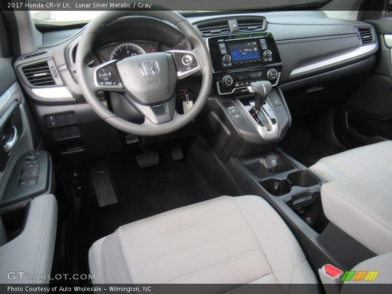 Lunar Silver Metallic / Gray 2017 Honda CR-V LX