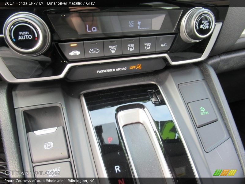 Lunar Silver Metallic / Gray 2017 Honda CR-V LX