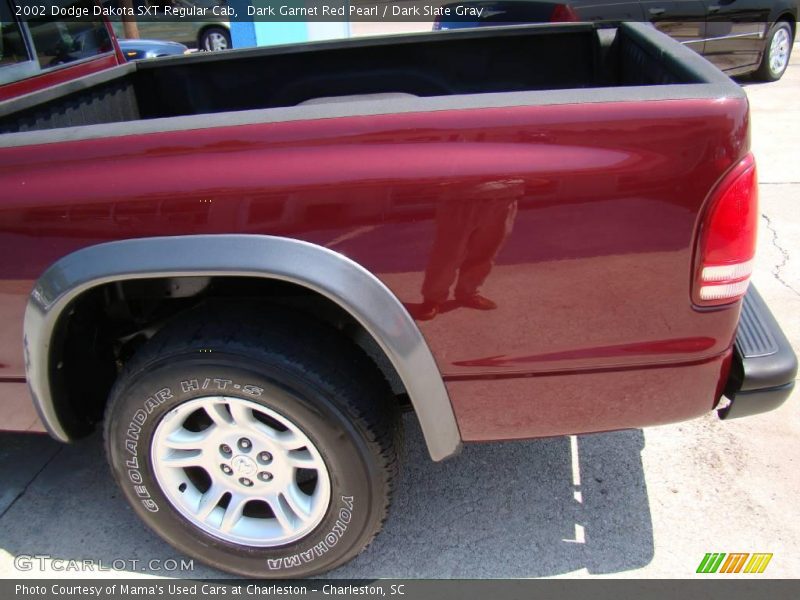 Dark Garnet Red Pearl / Dark Slate Gray 2002 Dodge Dakota SXT Regular Cab