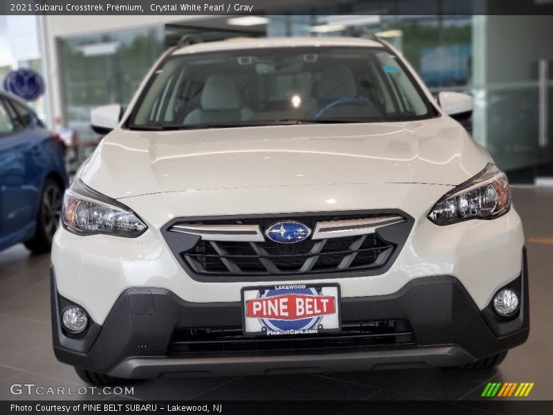 Crystal White Pearl / Gray 2021 Subaru Crosstrek Premium