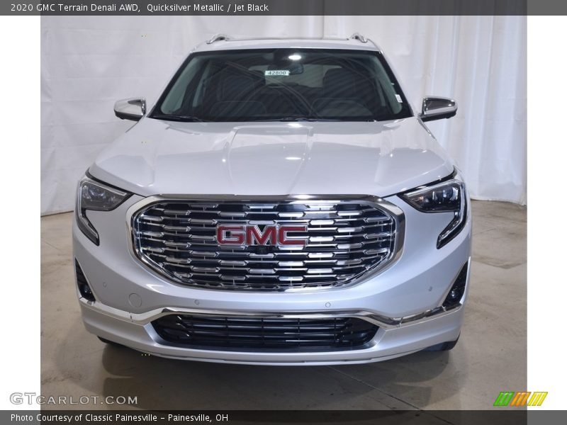 Quicksilver Metallic / Jet Black 2020 GMC Terrain Denali AWD