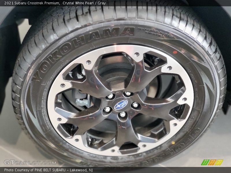 Crystal White Pearl / Gray 2021 Subaru Crosstrek Premium