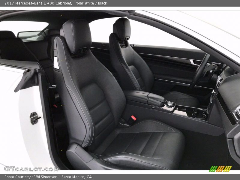 Polar White / Black 2017 Mercedes-Benz E 400 Cabriolet
