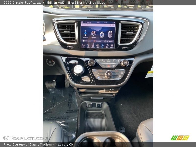 Controls of 2020 Pacifica Launch Edition AWD