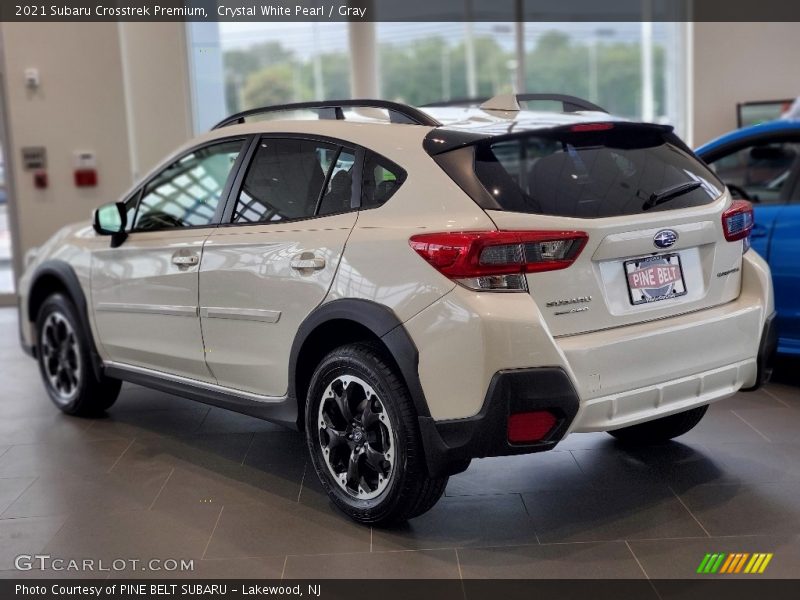 Crystal White Pearl / Gray 2021 Subaru Crosstrek Premium