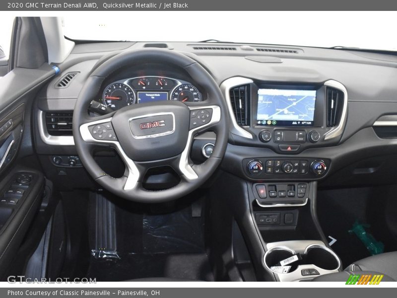 Quicksilver Metallic / Jet Black 2020 GMC Terrain Denali AWD