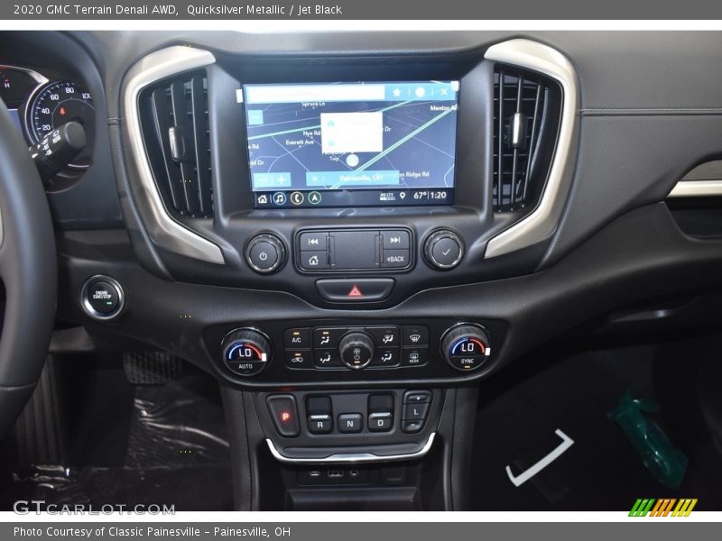 Quicksilver Metallic / Jet Black 2020 GMC Terrain Denali AWD