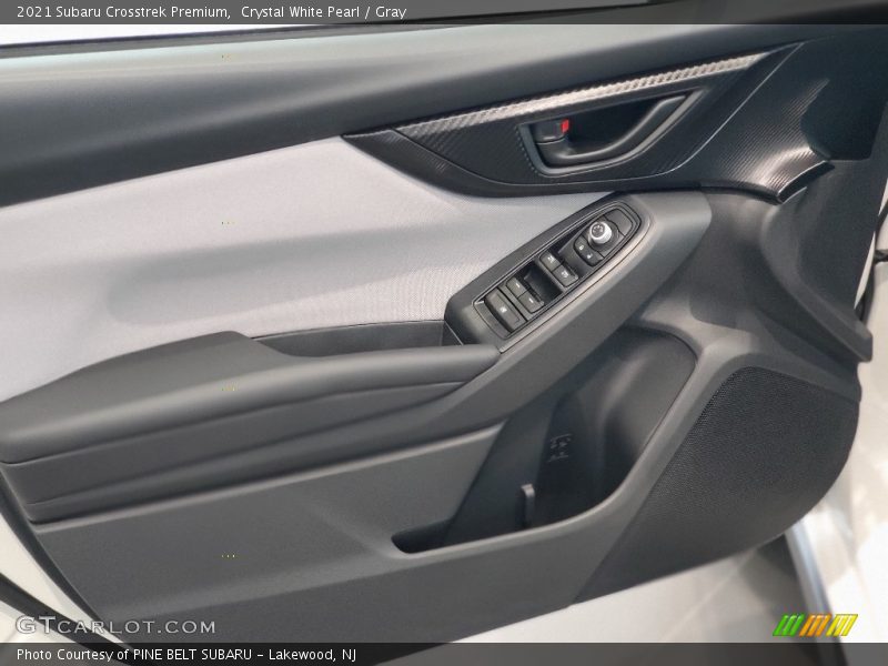 Crystal White Pearl / Gray 2021 Subaru Crosstrek Premium
