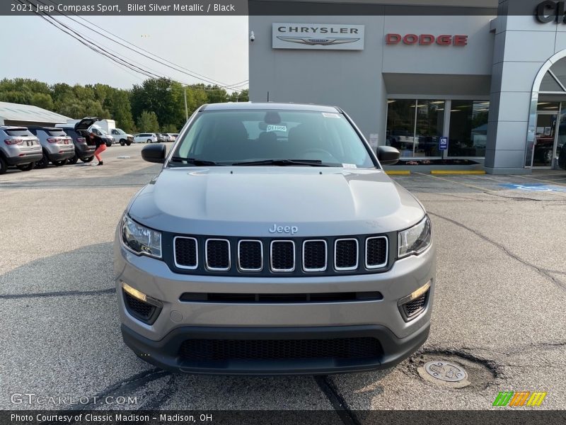 Billet Silver Metallic / Black 2021 Jeep Compass Sport