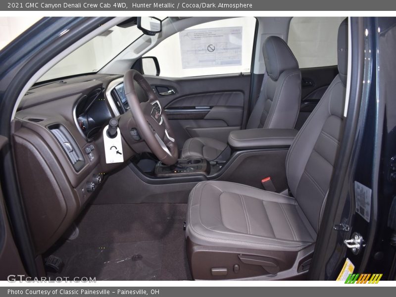 Front Seat of 2021 Canyon Denali Crew Cab 4WD