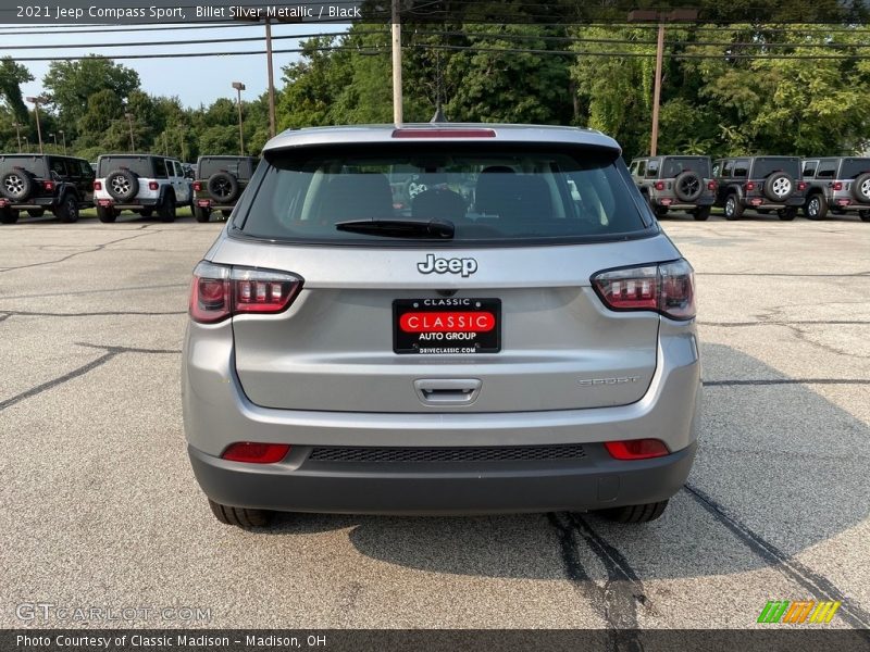 Billet Silver Metallic / Black 2021 Jeep Compass Sport