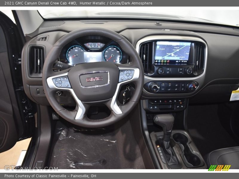 Dashboard of 2021 Canyon Denali Crew Cab 4WD