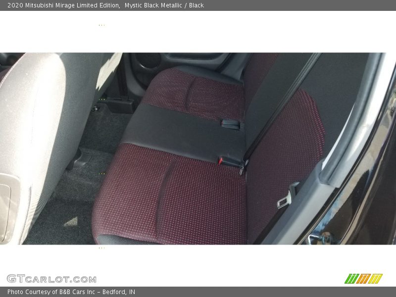 Rear Seat of 2020 Mirage Limited Edition