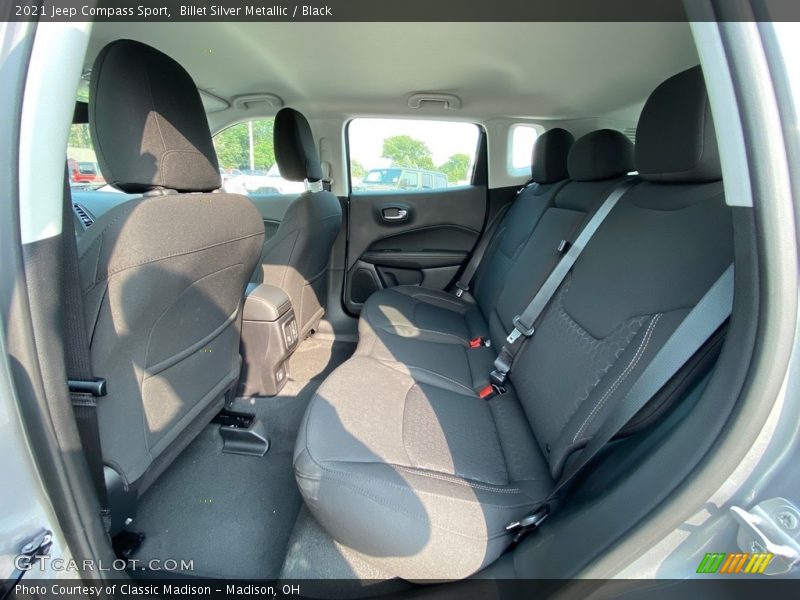 Rear Seat of 2021 Compass Sport