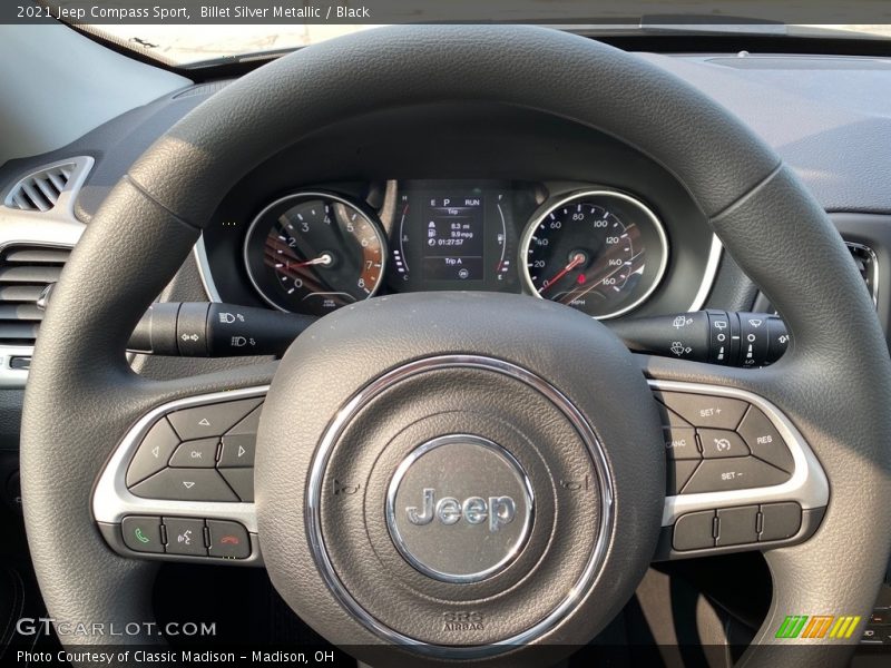  2021 Compass Sport Steering Wheel
