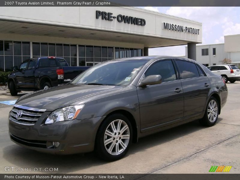 Phantom Gray Pearl / Graphite 2007 Toyota Avalon Limited