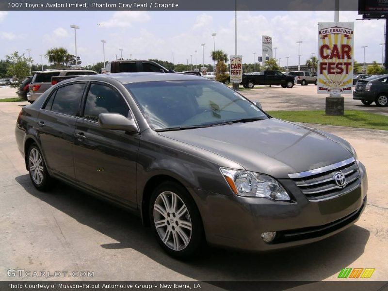 Phantom Gray Pearl / Graphite 2007 Toyota Avalon Limited