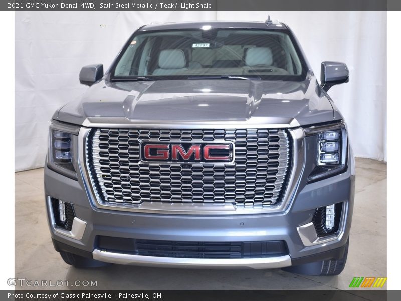 Satin Steel Metallic / Teak/­Light Shale 2021 GMC Yukon Denali 4WD