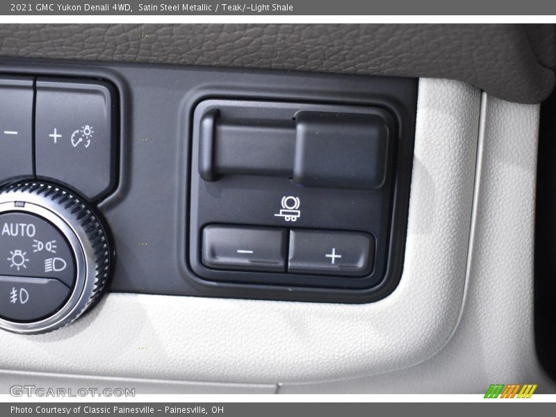 Controls of 2021 Yukon Denali 4WD