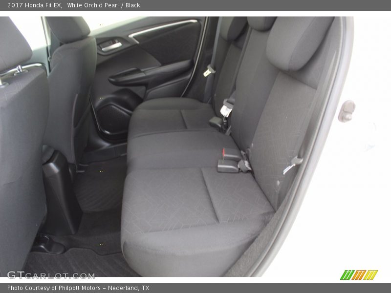 White Orchid Pearl / Black 2017 Honda Fit EX
