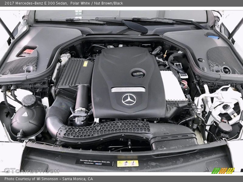 Polar White / Nut Brown/Black 2017 Mercedes-Benz E 300 Sedan
