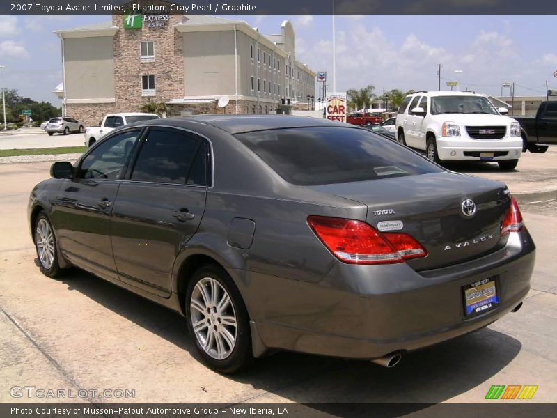 Phantom Gray Pearl / Graphite 2007 Toyota Avalon Limited
