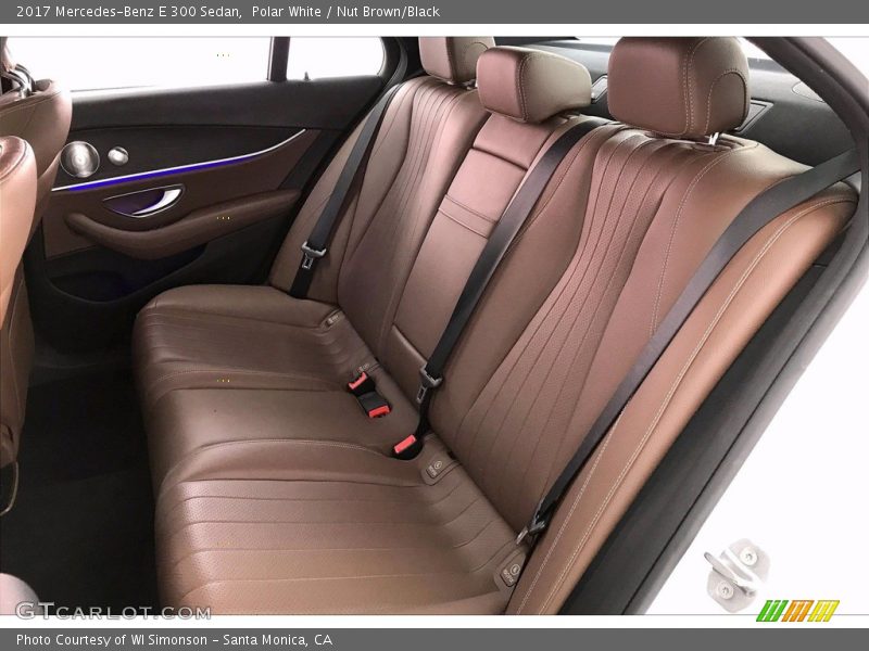 Polar White / Nut Brown/Black 2017 Mercedes-Benz E 300 Sedan