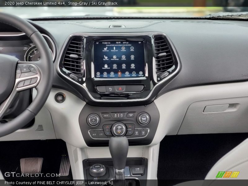 Sting-Gray / Ski Gray/Black 2020 Jeep Cherokee Limited 4x4