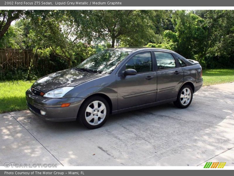 Liquid Grey Metallic / Medium Graphite 2002 Ford Focus ZTS Sedan