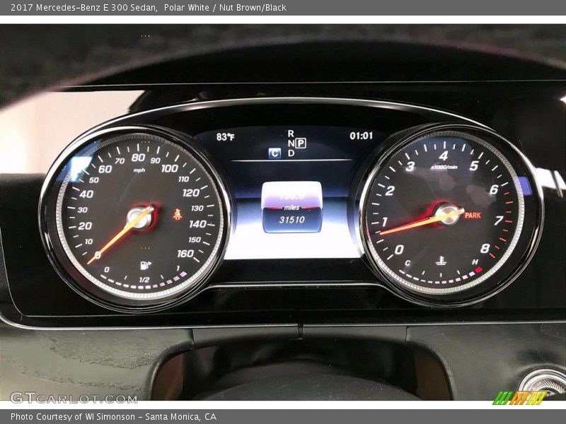 Polar White / Nut Brown/Black 2017 Mercedes-Benz E 300 Sedan