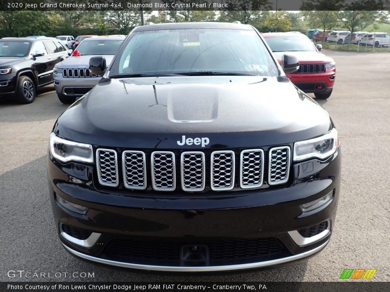 Diamond Black Crystal Pearl / Black 2020 Jeep Grand Cherokee Summit 4x4