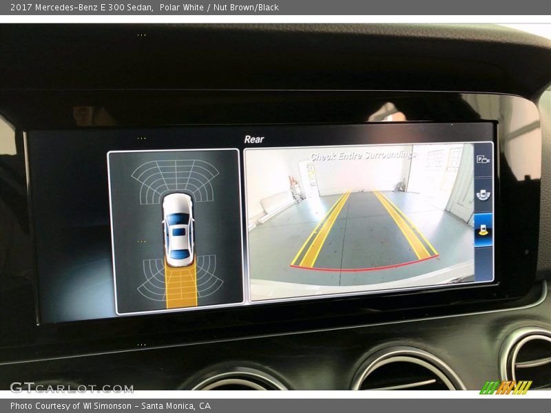 Polar White / Nut Brown/Black 2017 Mercedes-Benz E 300 Sedan