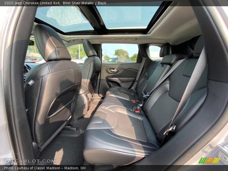 Billet Silver Metallic / Black 2020 Jeep Cherokee Limited 4x4