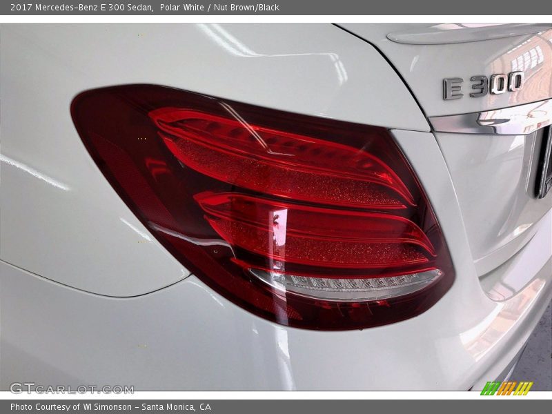 Polar White / Nut Brown/Black 2017 Mercedes-Benz E 300 Sedan