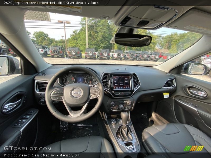 Billet Silver Metallic / Black 2020 Jeep Cherokee Limited 4x4