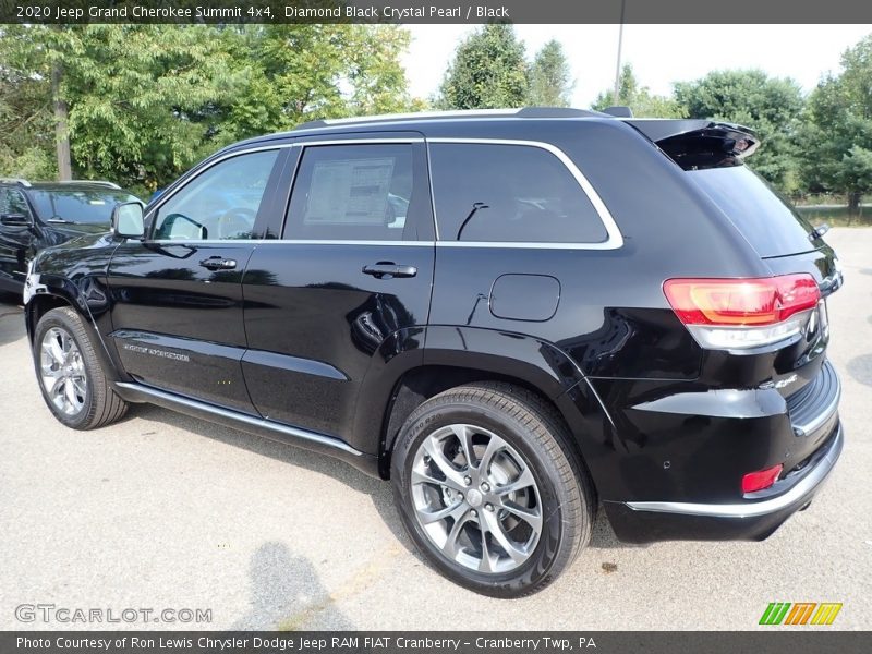 Diamond Black Crystal Pearl / Black 2020 Jeep Grand Cherokee Summit 4x4